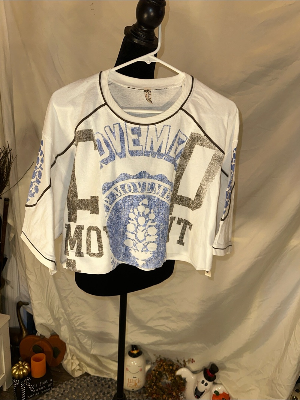 FREE PEOPLE split time logo tee - Picture 3 of 6